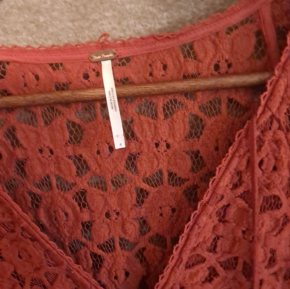 Rust color dress